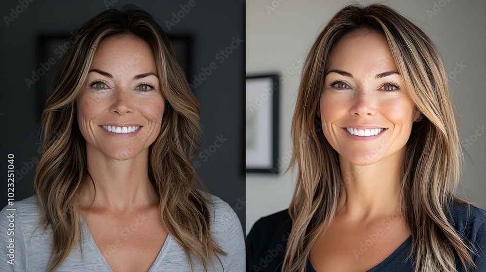 Before-and-after video testimonial of a patient's scalp after PRP therapy, showing significant hair restoration with side-by-side visuals, Realistic, Natural Light, Slow Zoom Before-and-after video testimonial of a patient's scalp after PRP therapy, showing significant hair restoration with side-by-side visuals, Realistic, Natural Light, Slow Zoom