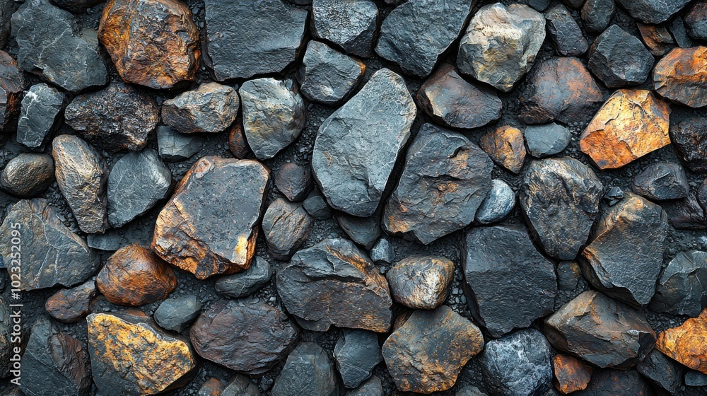 This image features a collection of diverse stones with various textures and colors, set against a dark background, showcasing natural beauty. This image features a collection of diverse stones with various textures and colors, set against a dark background, showcasing natural beauty.