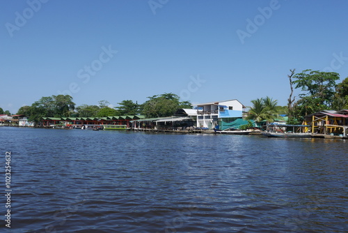 Hafen von Tortuguero in Costa Rica photo