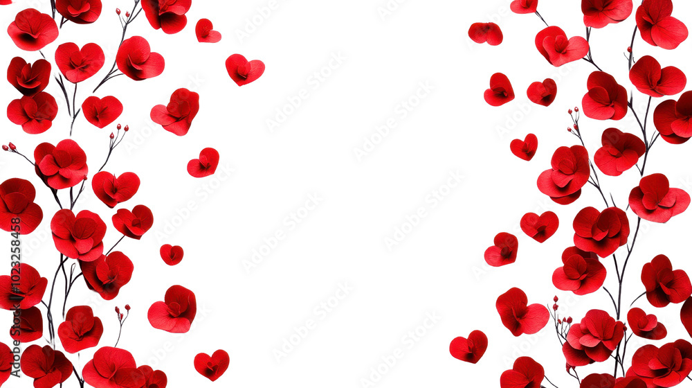 Romantic Red Hearts for Love and Celebration Romantic Red Hearts for Love and Celebration