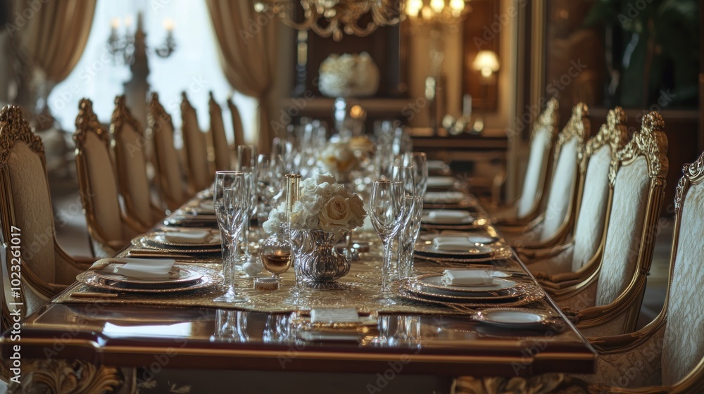 Luxury Dining Table Setting Luxury Dining Table Setting