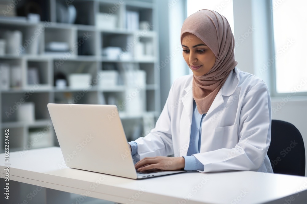 Doctor doctor computer sitting. Doctor doctor computer sitting.
