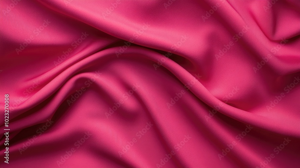 Elegant Burgundy Silk Fabric with Smooth Texture Elegant Burgundy Silk Fabric with Smooth Texture