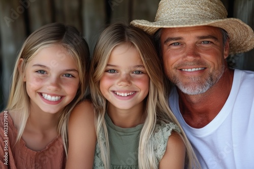 Happy Multigenerational Family Portrait Capturing the Joy of Extended Family Togetherness A Beautiful Photo of Generations Smiling and Sharing Love