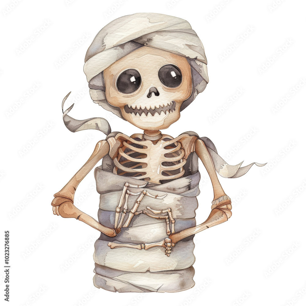 skeleton with a skull skeleton with a skull