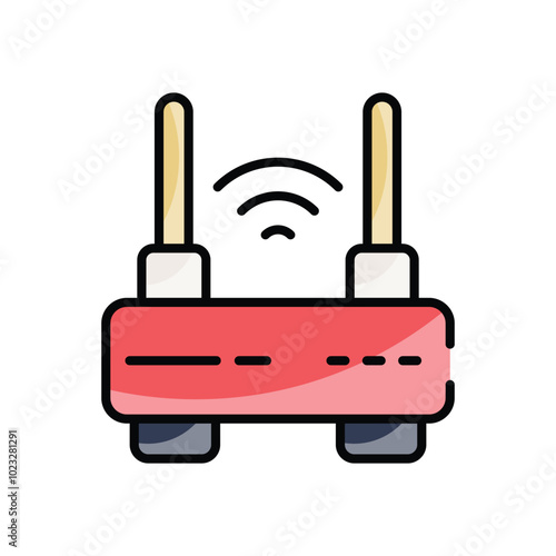 Modem vector icon
