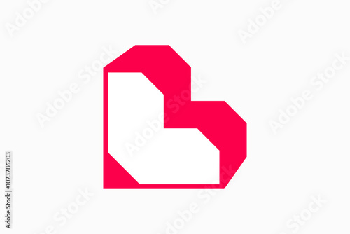 block L Vector Logo Premium 