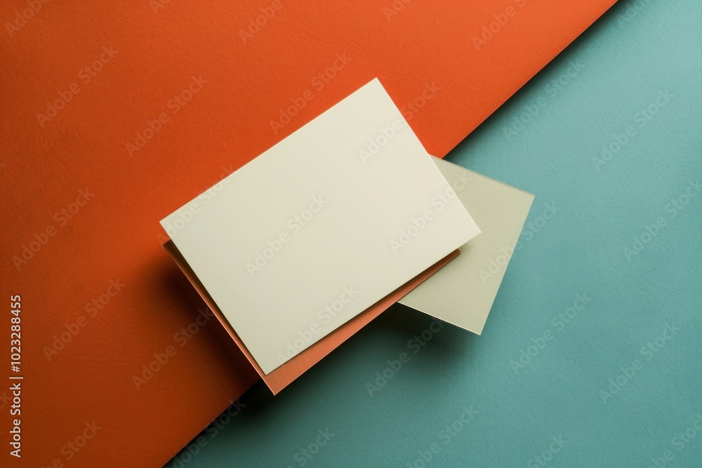 Blank business card mockup paper text. Blank business card mockup paper text.