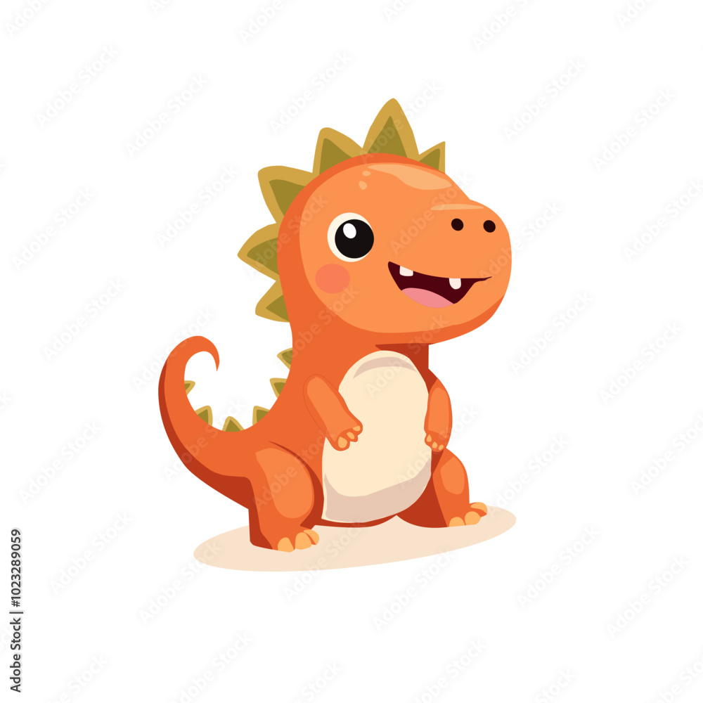Cute cartoon dinosaur Cute cartoon dinosaur