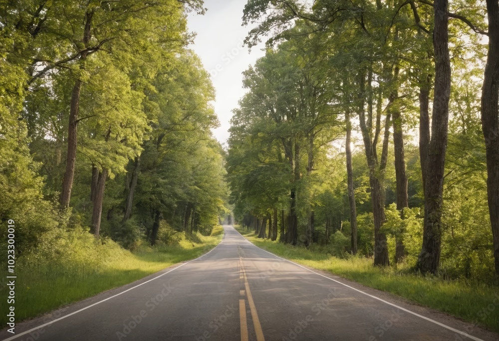A pencil sketch of a quiet country road, lined with trees, with detailed shading to highlight the natural textures of the scene. A pencil sketch of a quiet country road, lined with trees, with detailed shading to highlight the natural textures of the scene.