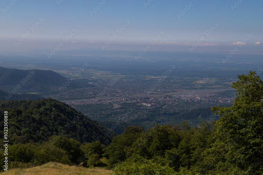 Magnificent views of the mountain village and nature of Azerbaijan Magnificent views of the mountain village and nature of Azerbaijan