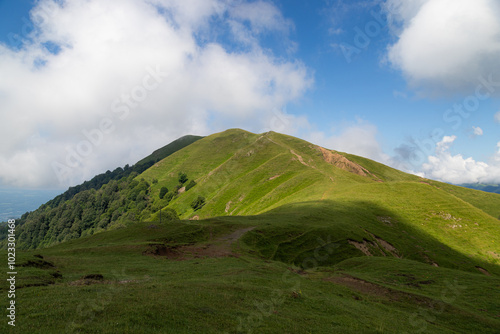 Magnificent views of the mountain village and nature of Azerbaijan