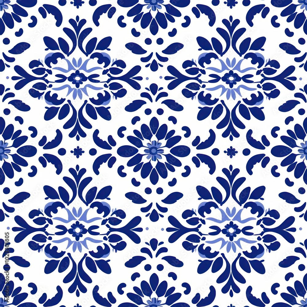 Tile pattern of tea backgrounds white blue. Tile pattern of tea backgrounds white blue.