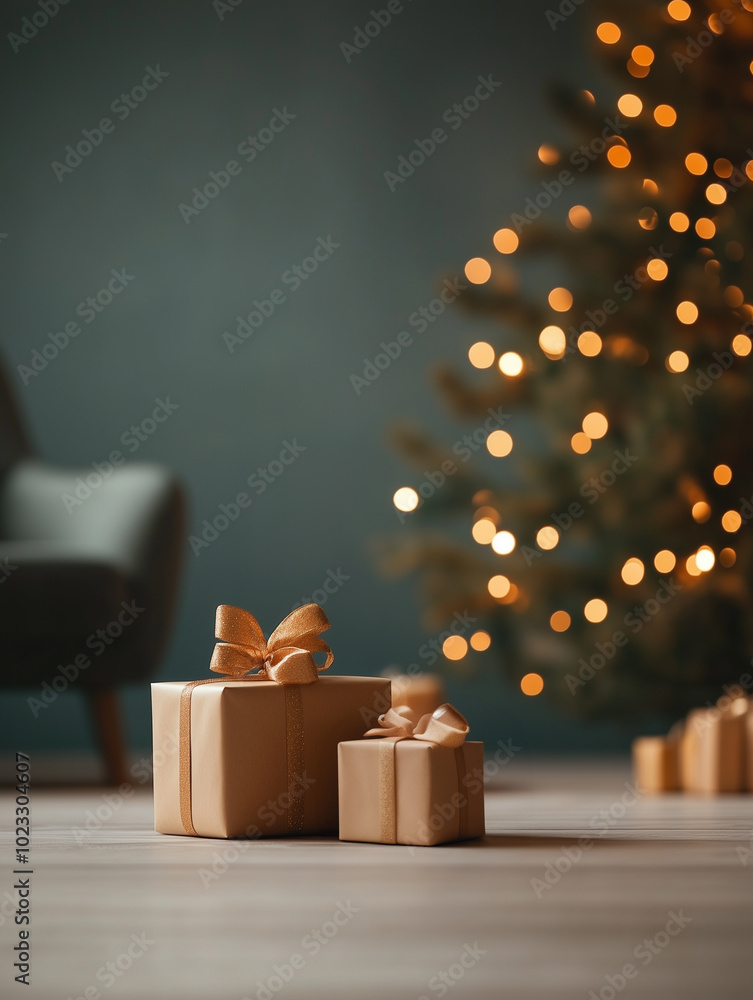 Cozy Christmas Setting with Warm Holiday Lights
Cozy Christmas Setting with Warm Holiday Lights