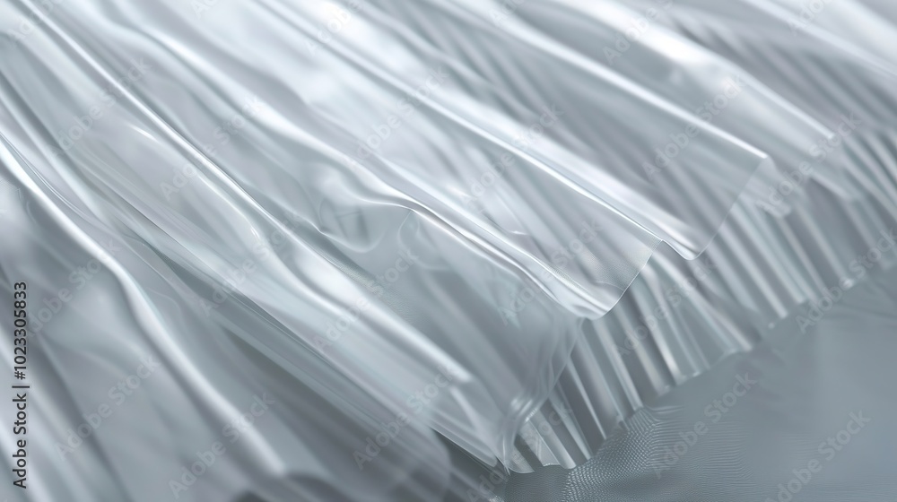 Obraz premium Plastic Wrinkled Film Background - a unique and textured visual. The plastic wrinkled film creates an interesting and distinct backdrop.
