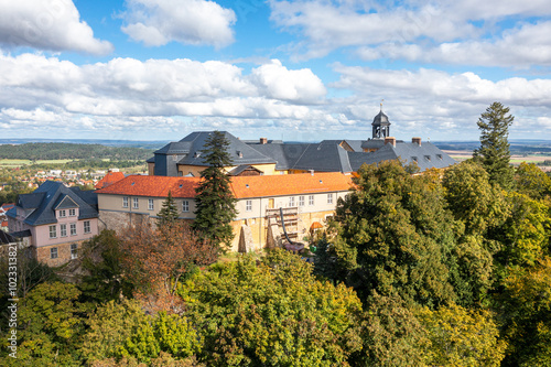 Luftbildaufnahme Schloss Blankenburg Harz