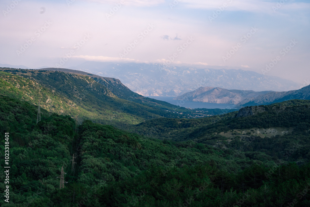 Fototapeta premium mountains in the morning