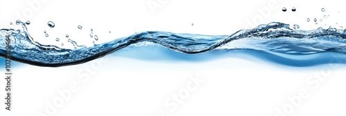 Water splashes energetically against a light background, illustrating motion and the beauty of fluid motion