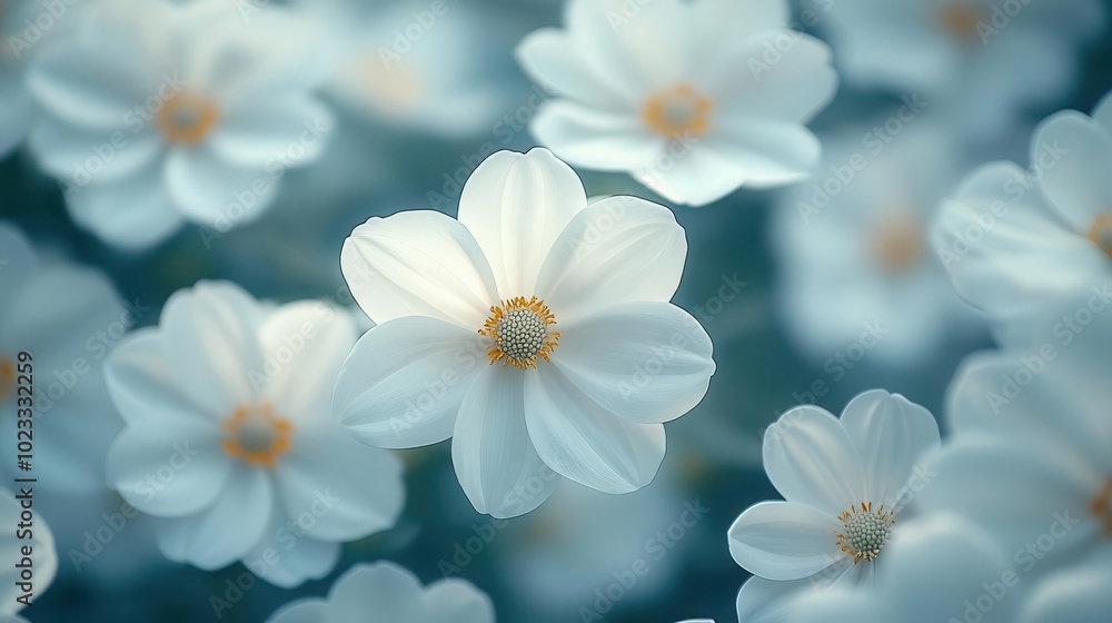 elegant white flowers softly blurred in the background creating a melancholic yet beautiful atmosphere suitable for mourning or funeral imagery offering ample copy space for heartfelt messages elegant white flowers softly blurred in the background creating a melancholic yet beautiful atmosphere suitable for mourning or funeral imagery offering ample copy space for heartfelt messages