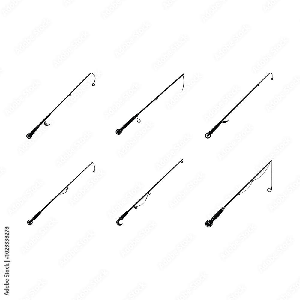 Fishing Rod Generative AI Vector and Line Art Design for Creative Projects Fishing Rod Generative AI Vector and Line Art Design for Creative Projects