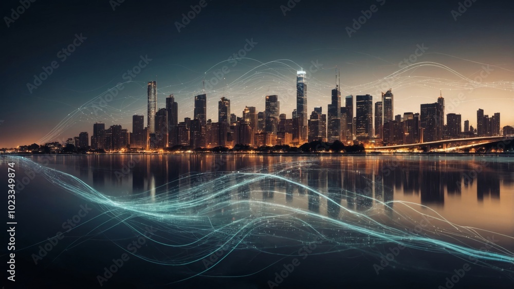 Obraz premium Statistics and Urban Development: World Statistics Day