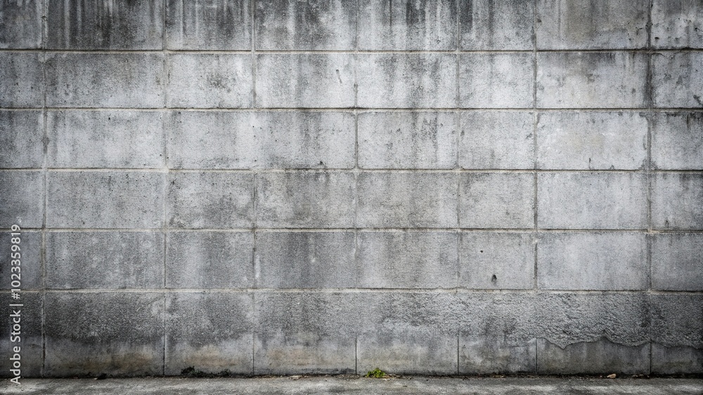 Fototapeta premium Gray grunge concrete wall for abstract background