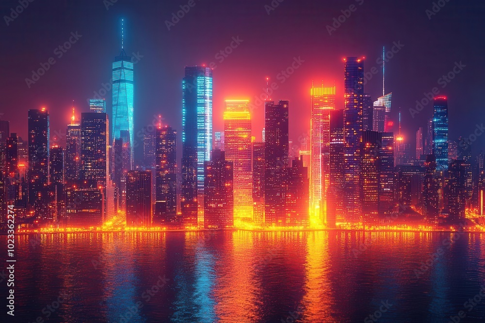 futuristic cityscape featuring modern urban buildings with sleek architecture illuminated by neon lights showcasing a vibrant and innovative future futuristic cityscape featuring modern urban buildings with sleek architecture illuminated by neon lights showcasing a vibrant and innovative future
