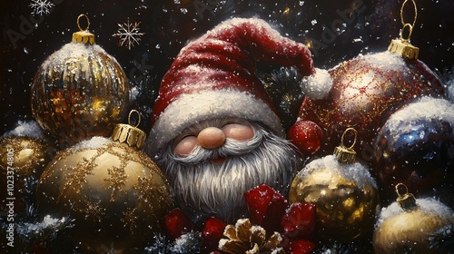 Mischievous Christmas Gnome...