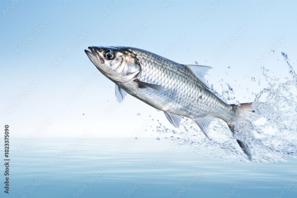 Obraz premium Fresh fish seafood animal freshness.
