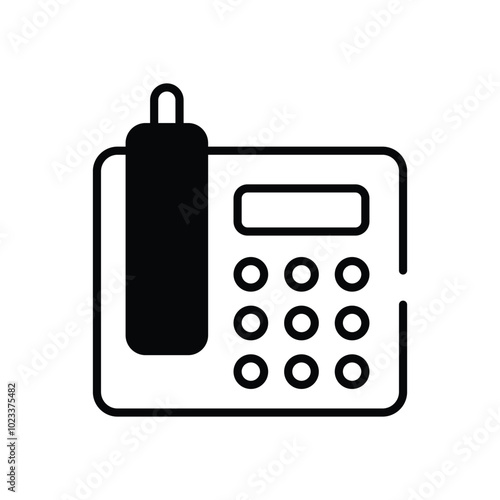 VoIP Phone vector icon