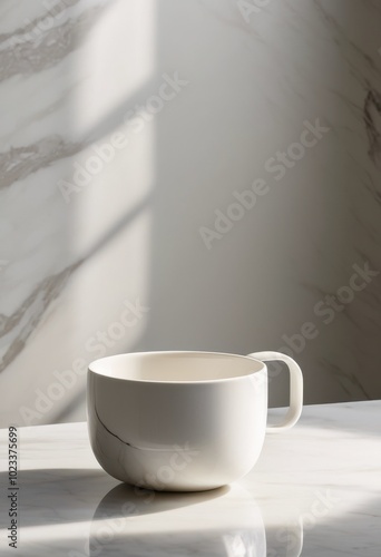 aesthetic minimalist coffee cup displaying lush textures intriguing shadows simple surface, bare, design, interior, modern, style, ceramic, simplicity, form