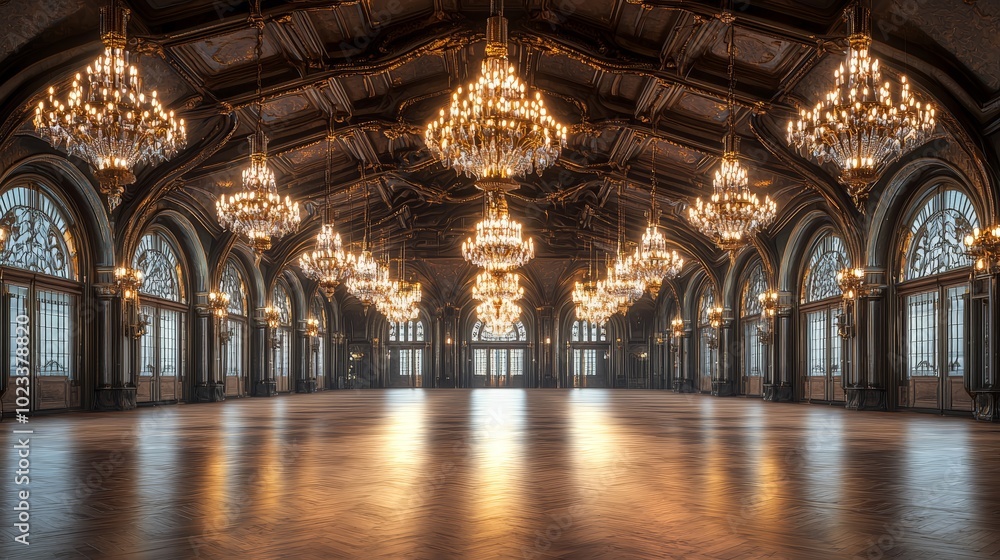 Obraz premium Vladimir ballroom twilight