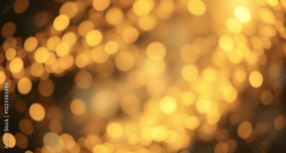 Golden Christmas background with abstract bokeh effect. Blurred glittering lights and sparkles create a luxurious atmosphere. Magical festive background with space for text, perfect for greeting cards Golden Christmas background with abstract bokeh effect. Blurred glittering lights and sparkles create a luxurious atmosphere. Magical festive background with space for text, perfect for greeting cards