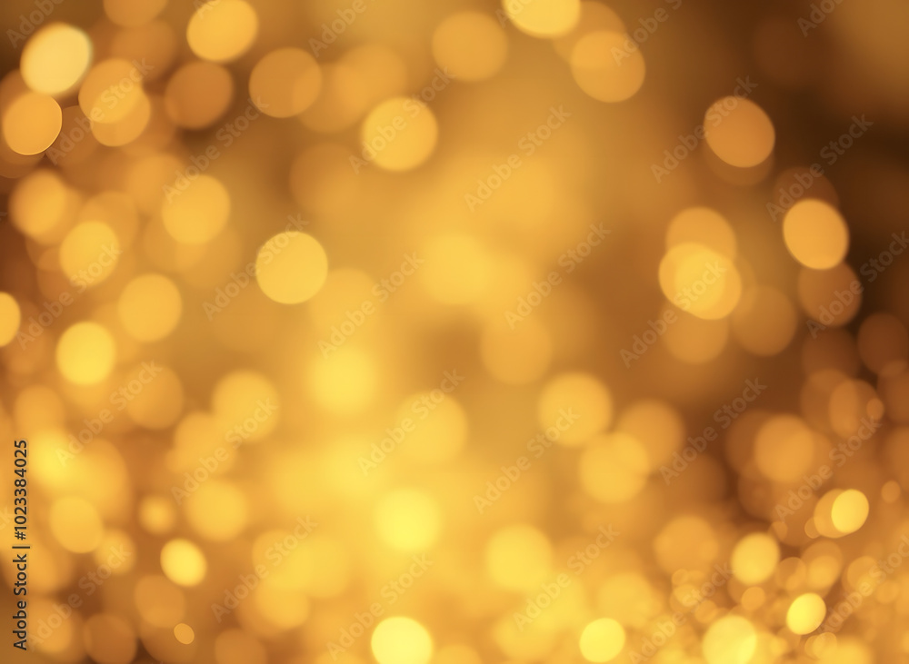 Golden Christmas background with abstract bokeh effect. Blurred glittering lights and sparkles create a luxurious atmosphere. Magical festive background with space for text, perfect for greeting cards Golden Christmas background with abstract bokeh effect. Blurred glittering lights and sparkles create a luxurious atmosphere. Magical festive background with space for text, perfect for greeting cards