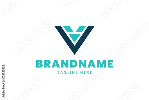 v letter logo for corporate branding and business identity in a modern minimalist style, versatile logo design for business use, branding essentials, and professional company logo creation