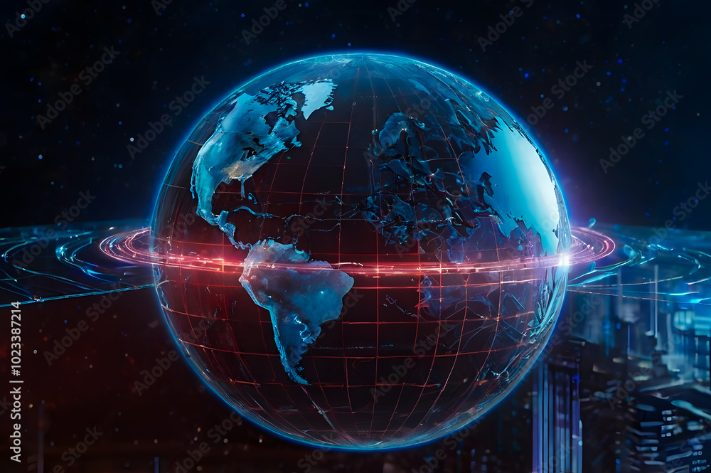 Obraz premium earth and space