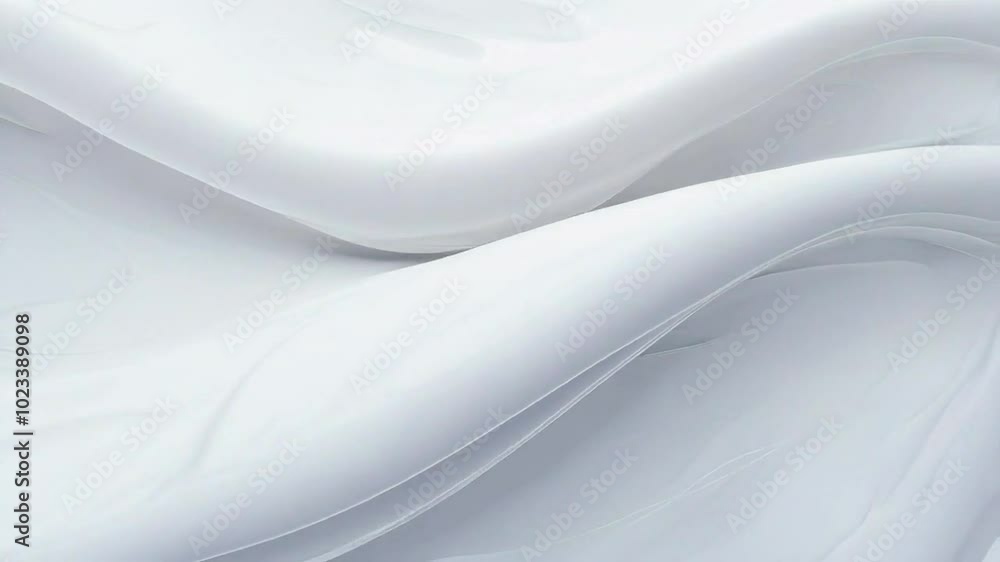 Abstract white curves creating a smooth, flowing texture. Abstract white curves creating a smooth, flowing texture.