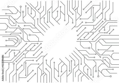 abstract circuit board background