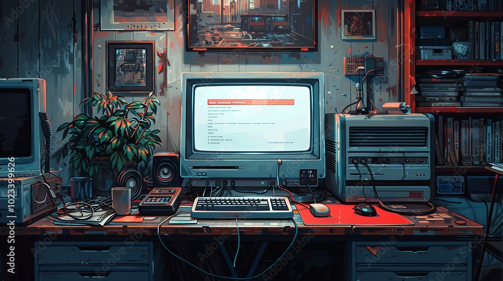 Retro y2k page, computer window interface. Vector pc desktop. Blue, rave screen background in old 2000s aesthetic style with loading bar, program error, e-mail, puzzle game, player, login and password Retro y2k page, computer window interface. Vector pc desktop. Blue, rave screen background in old 2000s aesthetic style with loading bar, program error, e-mail, puzzle game, player, login and password