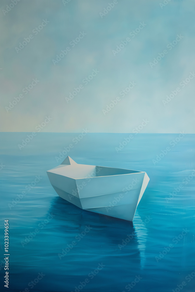 Explore the fusion of minimalist aesthetics and maritime themes in a unique way Choose a traditional art medium and experiment with tilted angles to create a striking visual narrative Explore the fusion of minimalist aesthetics and maritime themes in a unique way Choose a traditional art medium and experiment with tilted angles to create a striking visual narrative