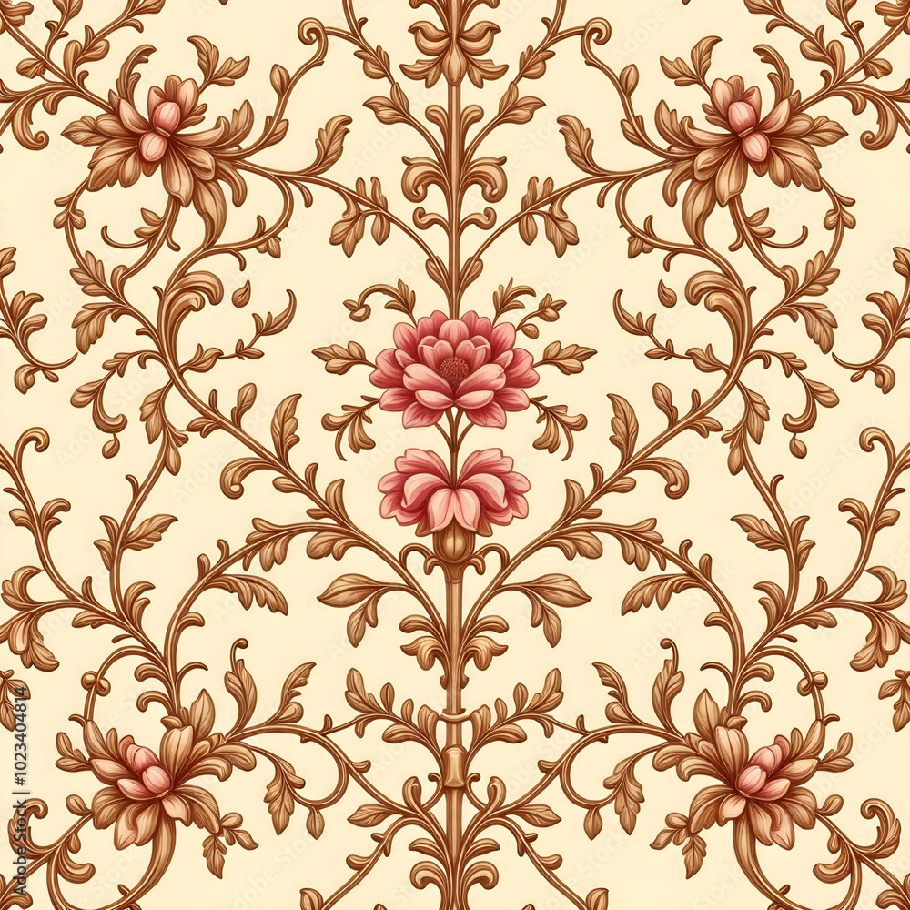 seamless pattern with flowers seamless pattern with flowers