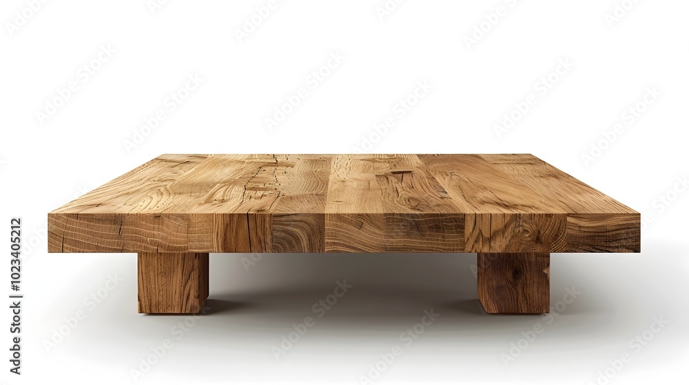 A wooden table with a white background A wooden table with a white background