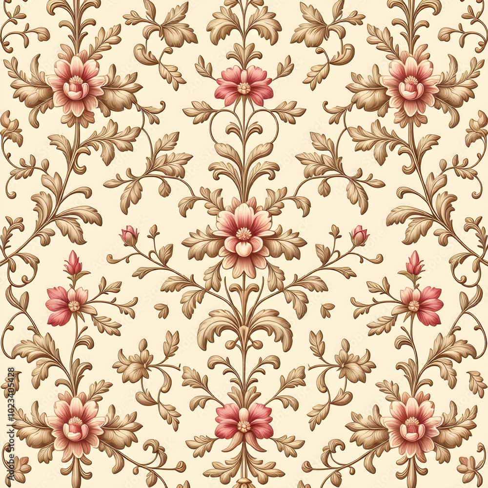 seamless pattern with flowers seamless pattern with flowers