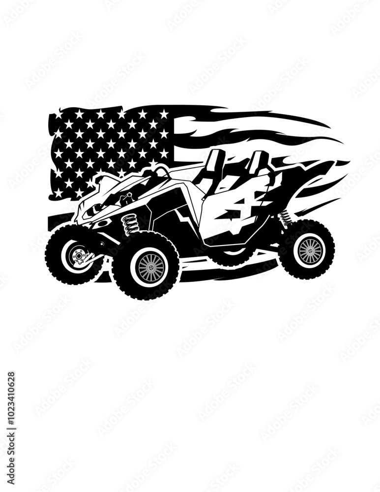 US ATV Bike | Dirt Quadbike | All-Terrain Vehicle | Mud Bike Lover | Quad Bike Lover | Extreme Rides | Trail Rides | Off-road Vehicle | Original Illustration | Vector and Clipart | Cutfile and Stencil US ATV Bike | Dirt Quadbike | All-Terrain Vehicle | Mud Bike Lover | Quad Bike Lover | Extreme Rides | Trail Rides | Off-road Vehicle | Original Illustration | Vector and Clipart | Cutfile and Stencil