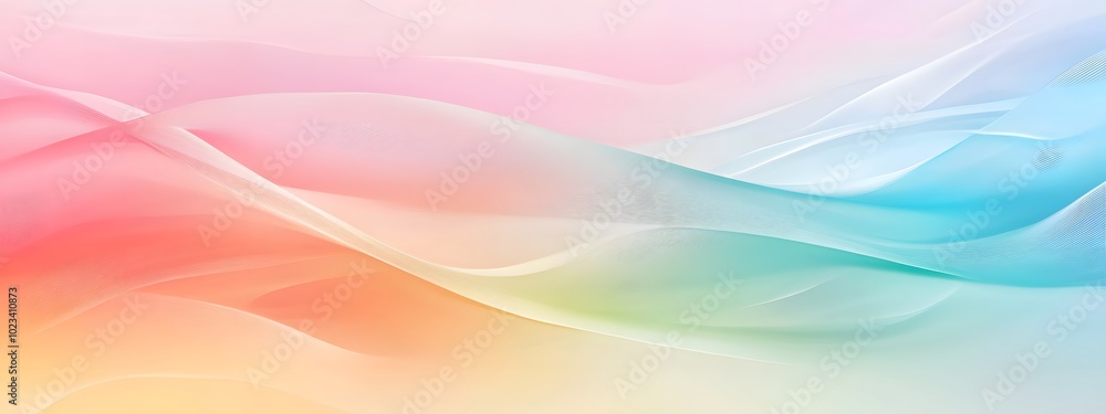 Abstract background with colorful waves and soft curves, creating an elegant and modern wallpaper design, orange, pink, purple Abstract background with colorful waves and soft curves, creating an elegant and modern wallpaper design, orange, pink, purple