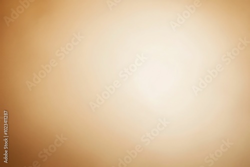 Vector beige gradient background. Simple and soft light brown gold texture. soft solid plain. grunge minimalistic backdrop