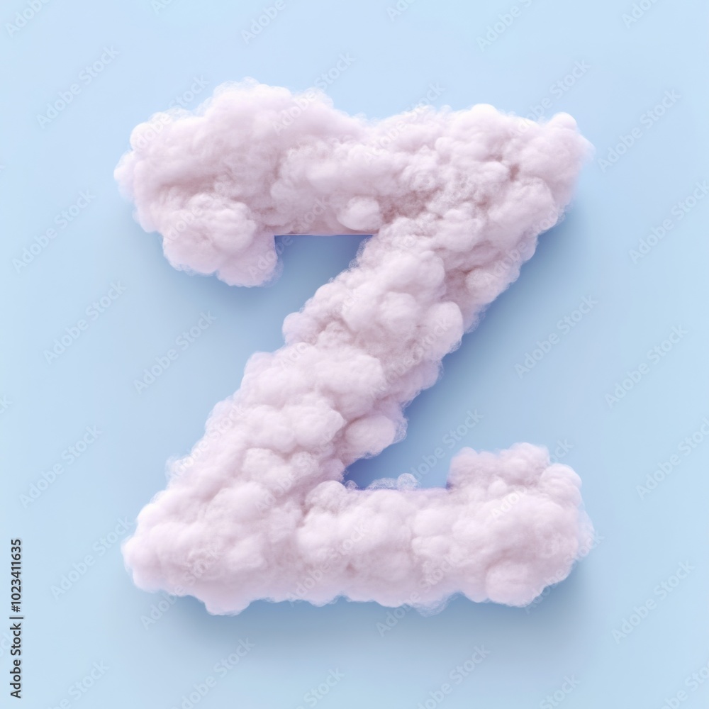 Create a cute and dimensional letter Create a cute and dimensional letter