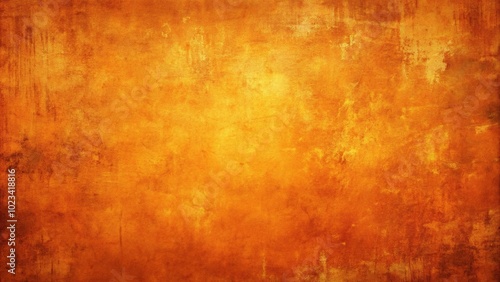 grungy abstract orange texture on cement background