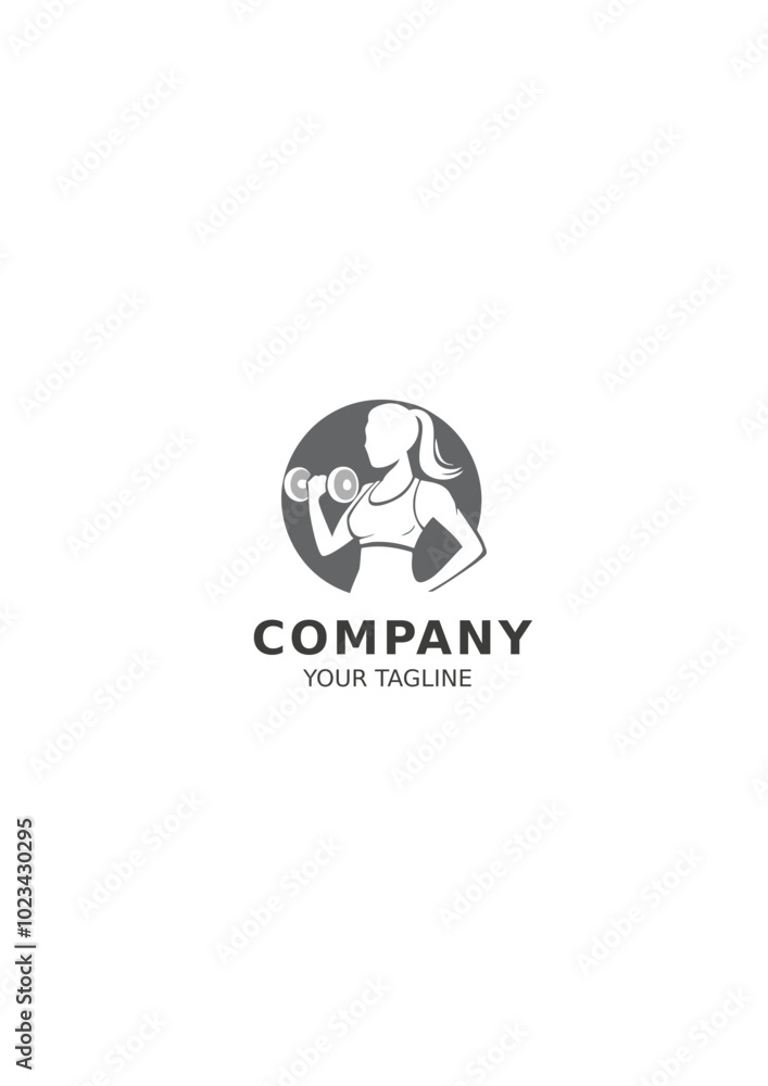 Fitness logo, gym, dumbbell, muscle, health, wellness, athletic Fitness logo, gym, dumbbell, muscle, health, wellness, athletic
