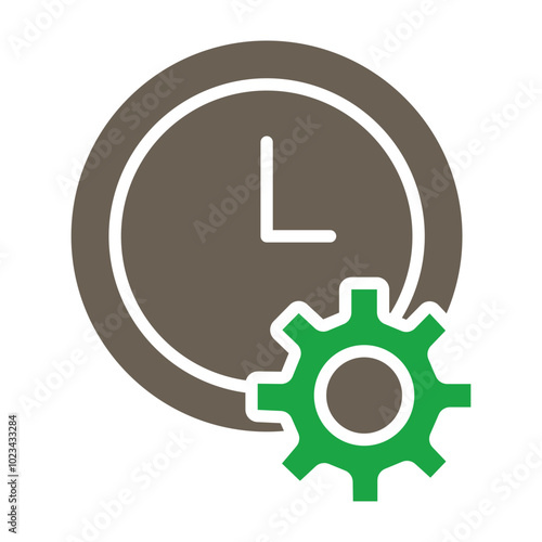 Time Management Icon Design